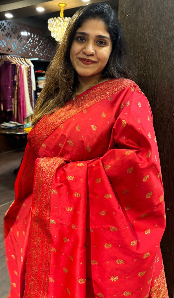 SEMI SILK SAREE VJD SA 18092443