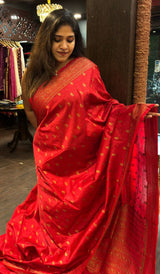 SEMI SILK SAREE VJD SA 18092443