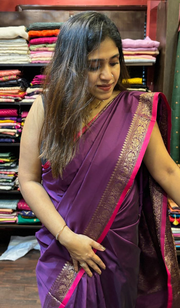 SEMI SILK SAREE VJD SA 18092432