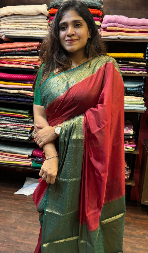 SEMI SILK SAREE MSV SA 0409243