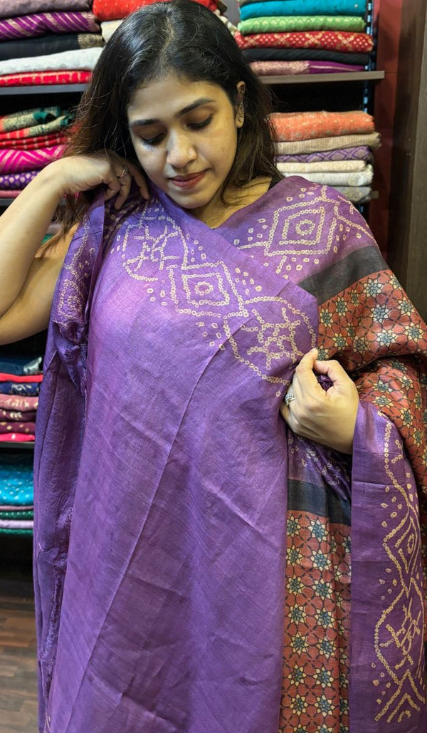 TUSSAR SILK SAREE KSC SA 1005249