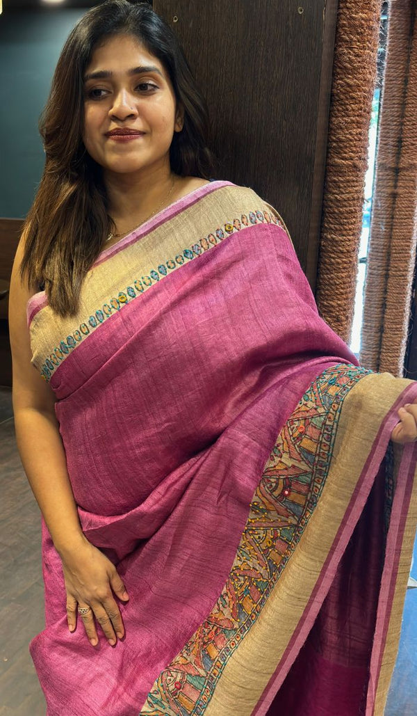 TUSSAR SILK SAREE 07022425