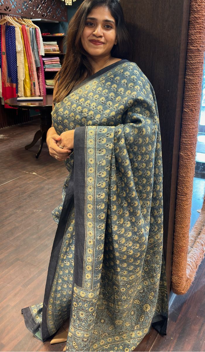 TUSSAR SILK SAREE 07022420