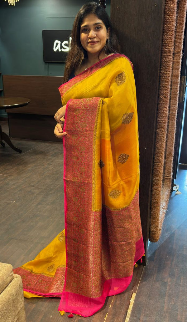 ORGANZA SAREE 03082422