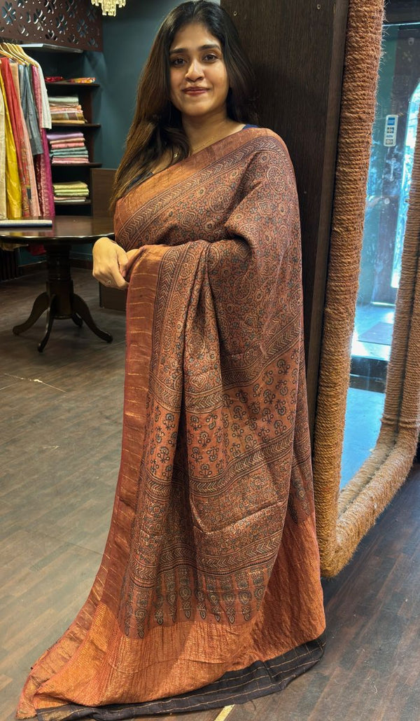 TUSSAR SILK SAREE 07022483