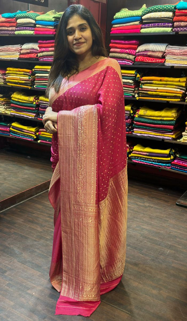 CREPE SILK SAREE 02102316