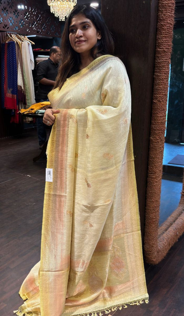 LINEN SAREE VSND 05092310