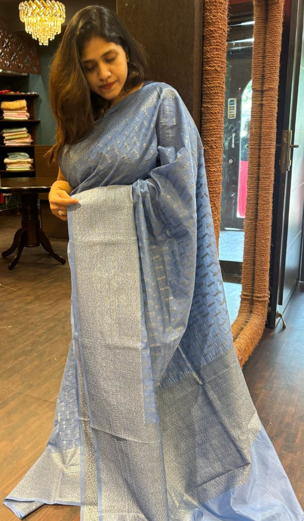 SEMI BANARASI SAREE RHV SA 09092459