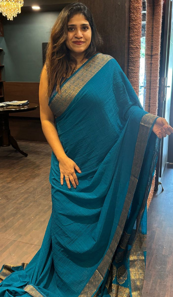 SEMI GEORGETTE SAREE 1009248