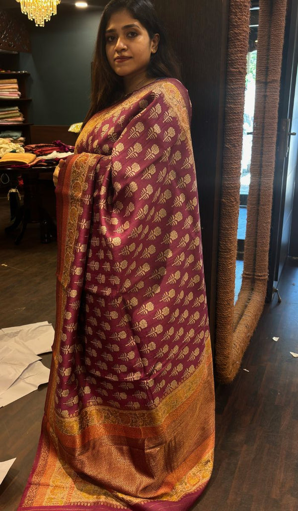 TUSSAR SILK SAREE VJD SA 10092464