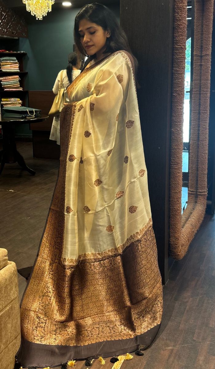 ORGANZA SILK SAREE MES SA 1807248