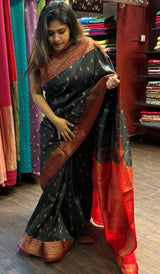 SEMI SILK SAREE VJD SA 1809245