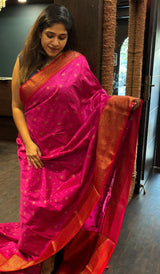 SEMI SILK SAREE VJD SA 18092442