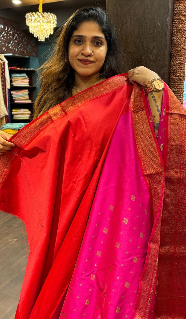 SEMI SILK SAREE VJD SA 18092442