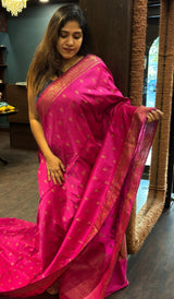 SEMI SILK SAREE VJD SA 18092438