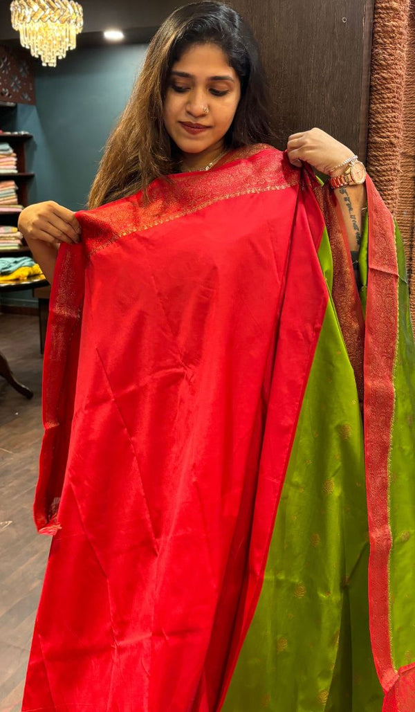 SEMI SILK SAREE VJD SA 18092441