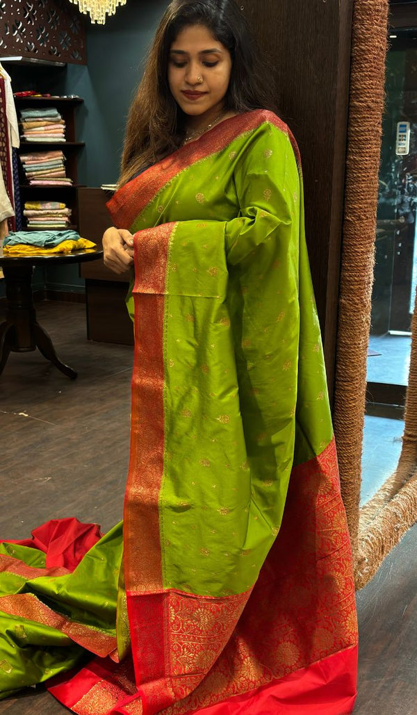 SEMI SILK SAREE VJD SA 18092441