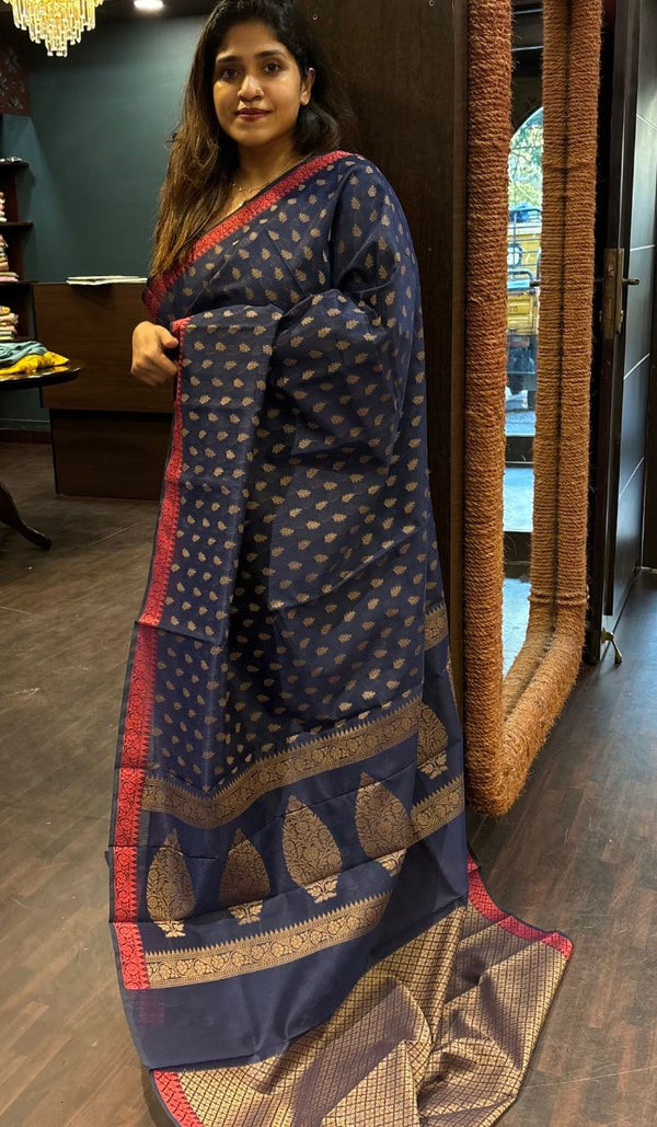 SEMI SILK SAREE VJD SA 18092418