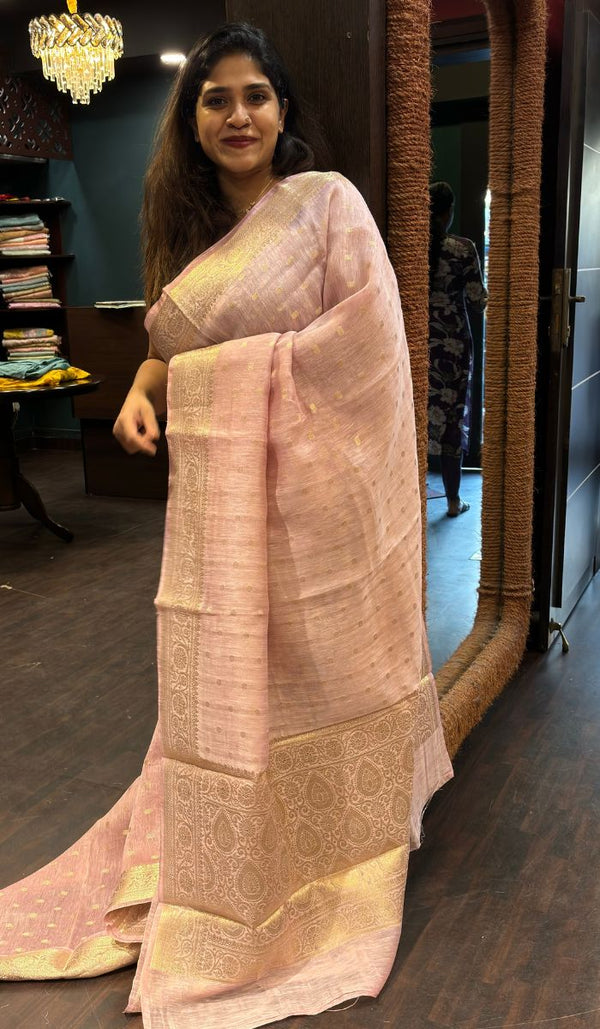 LINEN SAREE VJD SA 1409249