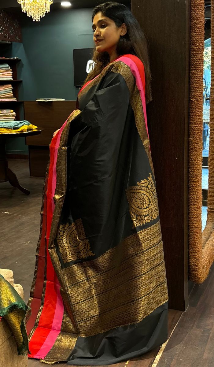 SEMI SILK SAREE VJD SA 18092436