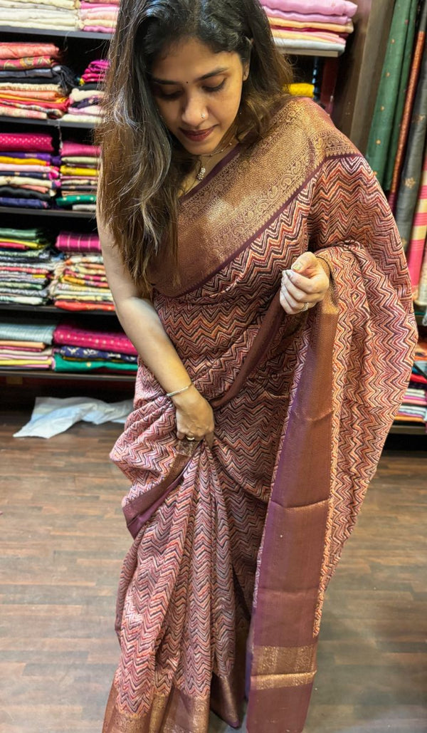 CHANDERI SILK SAREE KSC SA 2901241