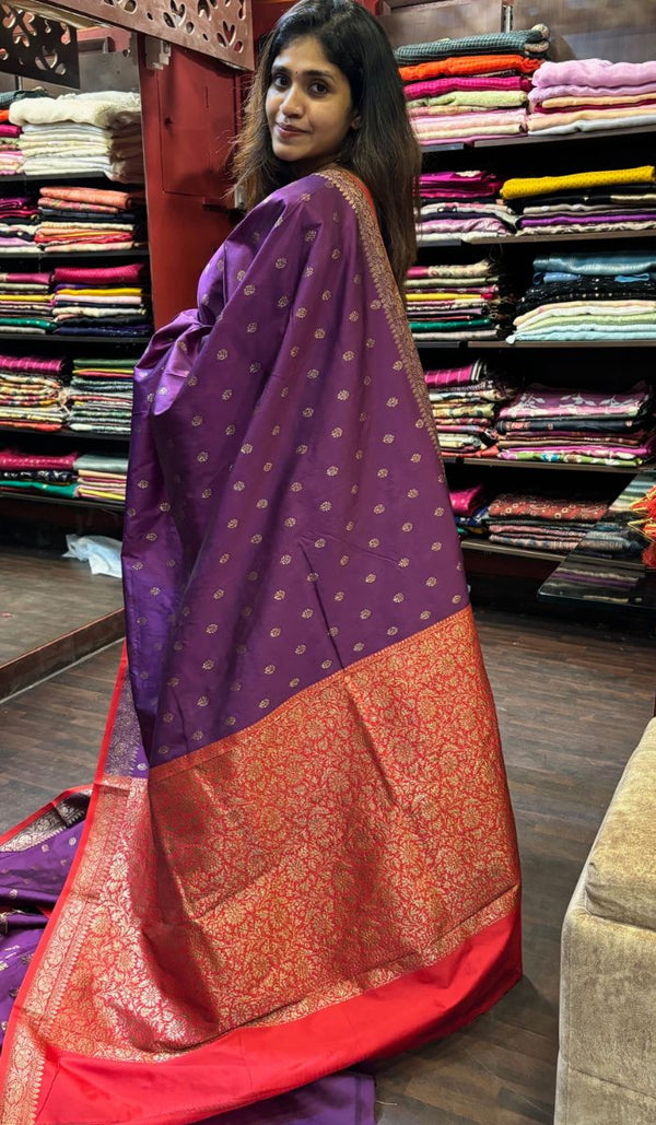 SEMI SILK SAREE VJD SA 18092426