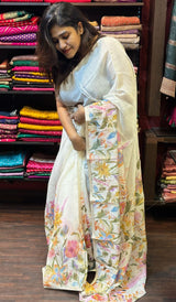 SEMI LINEN SAREE SSS SA 0706244