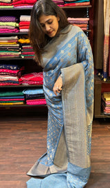 semi-georgette saree 16072486