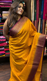 SEMI LINEN SAREE 160724176