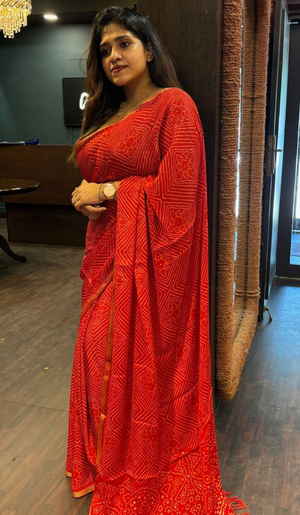 CHIFFON SAREE 02042412