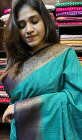 SEMI LINEN SAREE 160724177