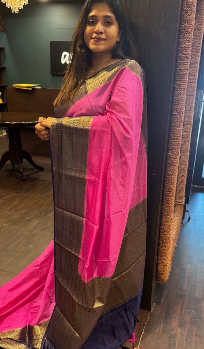 SEMI SILK SAREE MSV SA 0409242