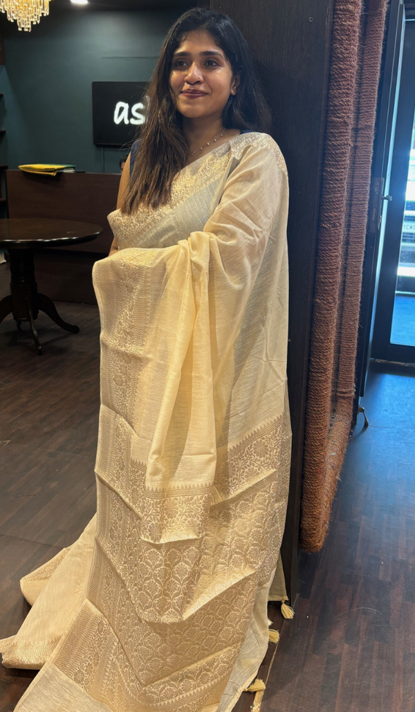 SEMI LINEN SAREE MSV SA 2709244