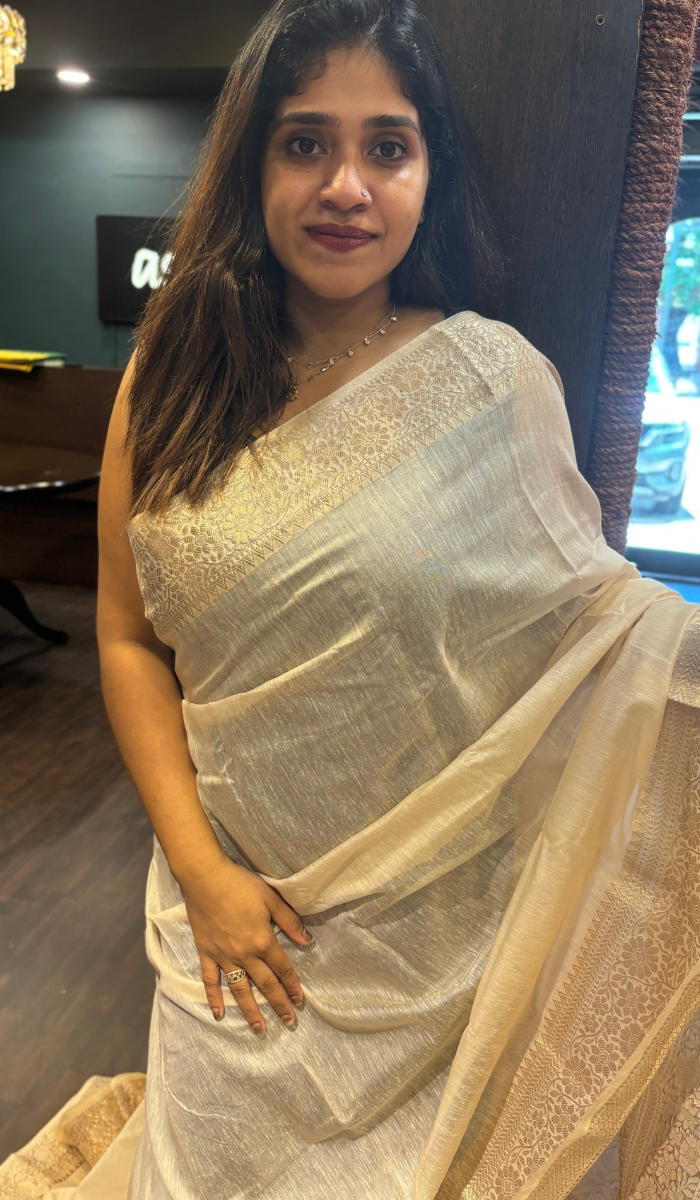 SEMI LINEN SAREE MSV SA 2709244