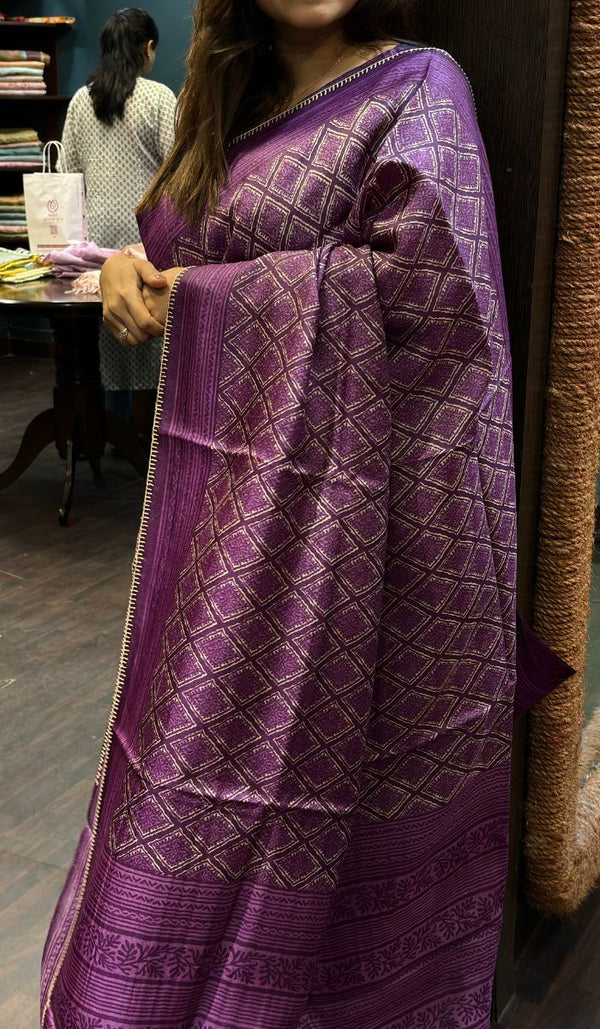 TUSSAR SILK SAREE KSC SA 09082410