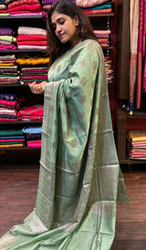 CHANDERI SILK SAREE 12072410