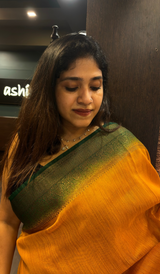 SEMI LINEN SAREE 160724179