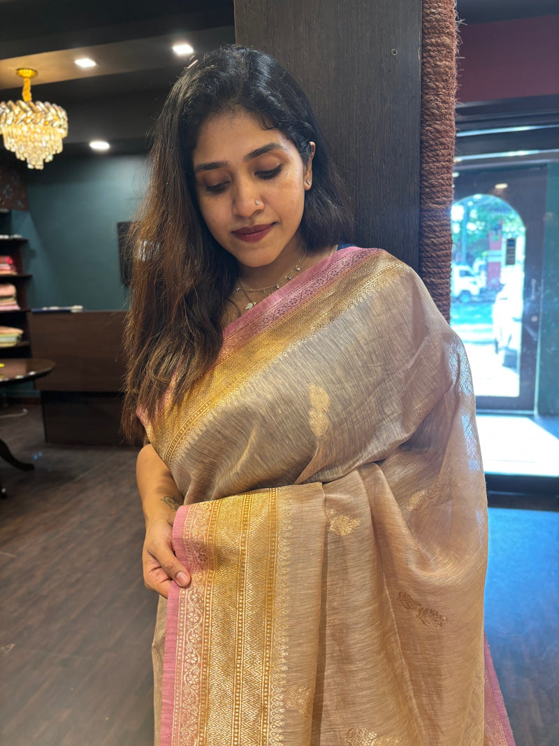 LINEN SAREE VSND 0509236