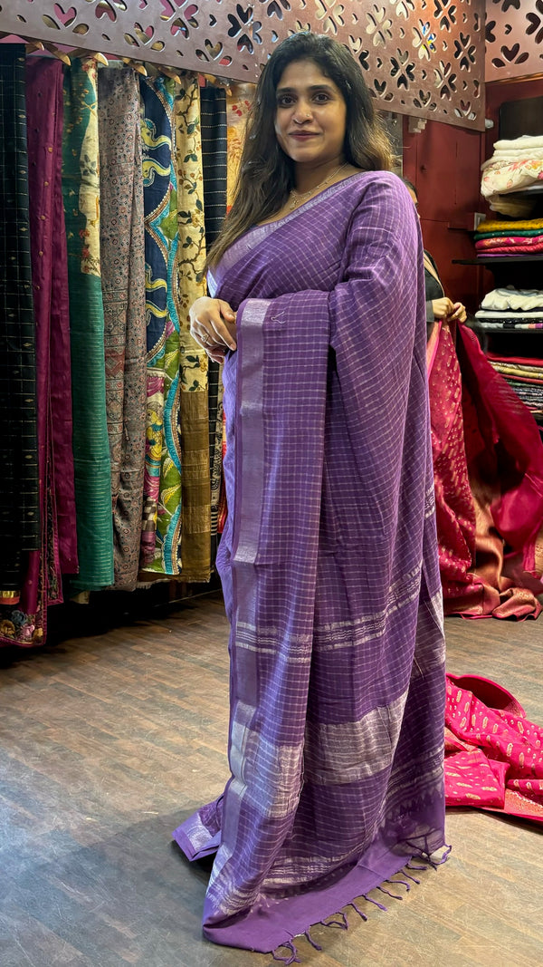 SEMI LINEN SAREE BIR SA 19062412