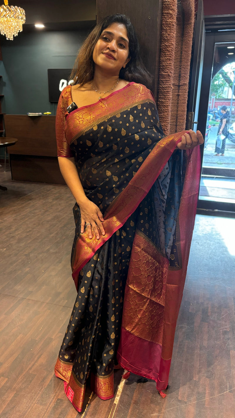 SEMI SILK SAREE MSV SA 1109245