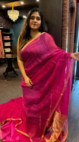 ORGANZA SAREE SSW SA 25102421