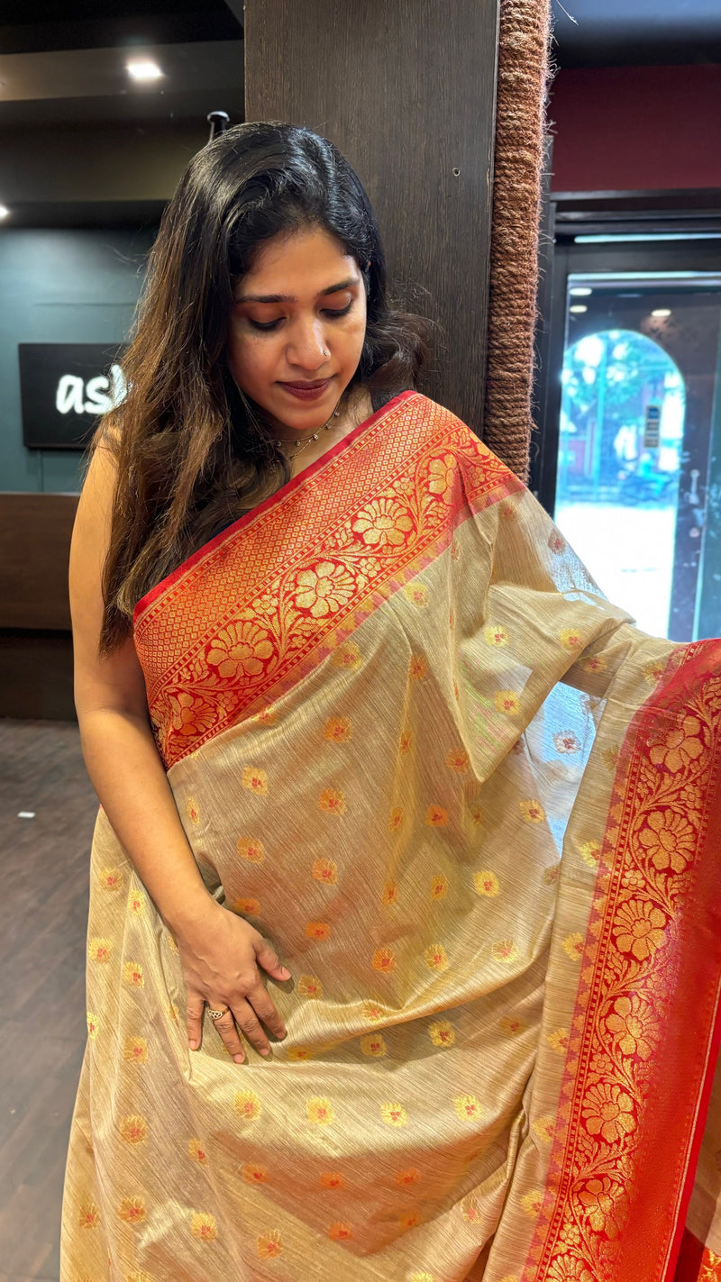 MOONGA TUSSAR SAREE VJDS SA 17032443