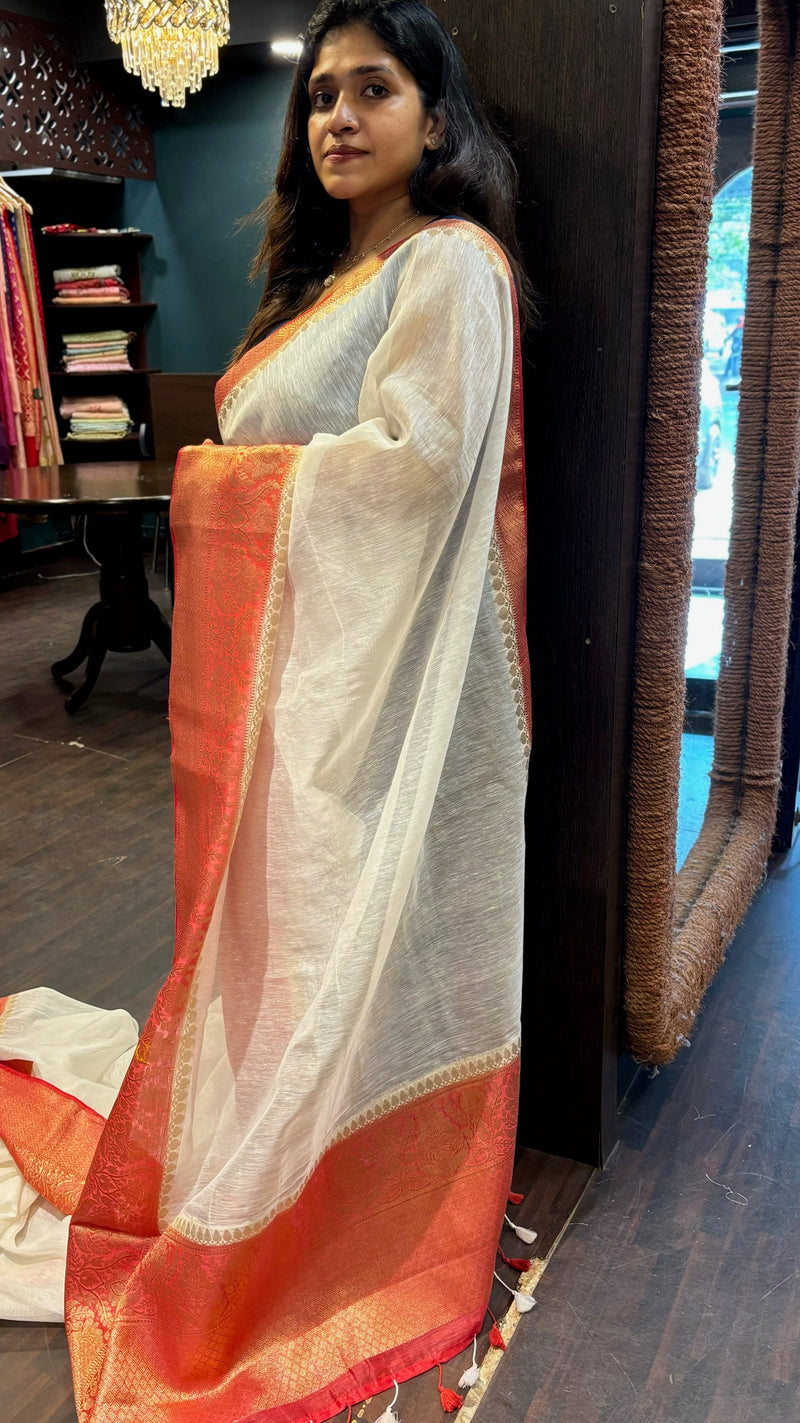 SEMI LINEN SAREE IHB SA 02092411