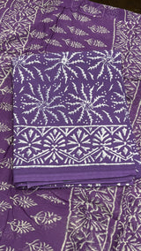 COTTON UNSTITCHED SALWAR 07092622