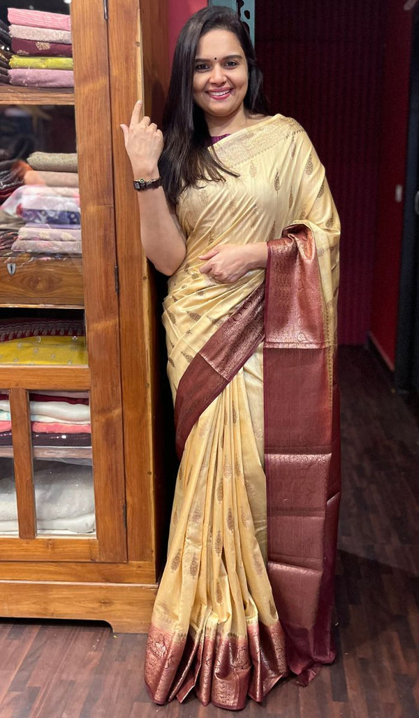 TUSSAR SILK SAREE 2507233