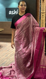 TISSUE ORGANZA SAREE 1010264
