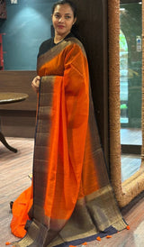 SEMI LINEN SAREE 1610262