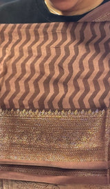 KORA CHANDERI SAREE 24092619
