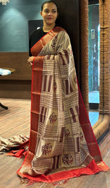 KORA CHANDERI SAREE 24092622
