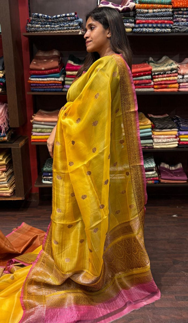 ORGANZA SAREE 08042515